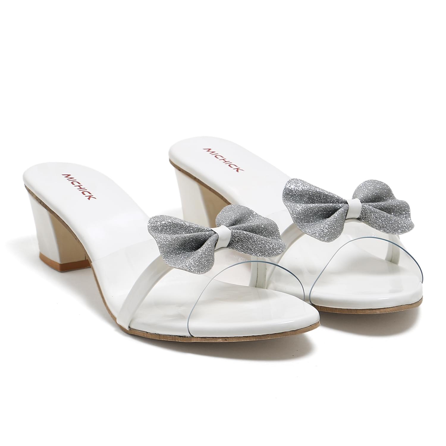 transparent heels for women